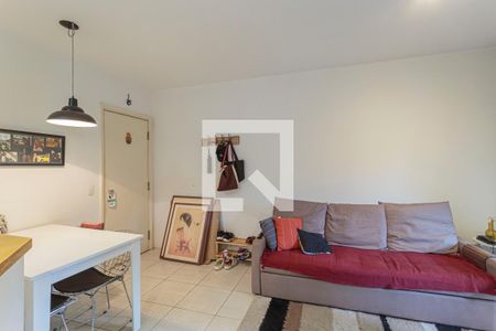 Sala de apartamento para alugar com 1 quarto, 38m² em Jardim Paulistano, São Paulo