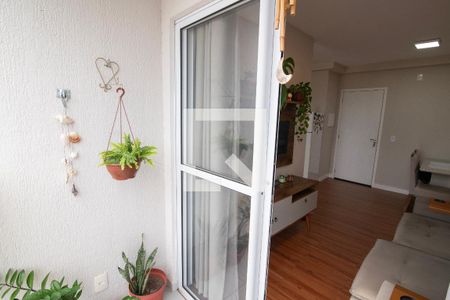 Varanda - Sala de apartamento para alugar com 2 quartos, 55m² em Jardim Santa Izabel, Hortolândia