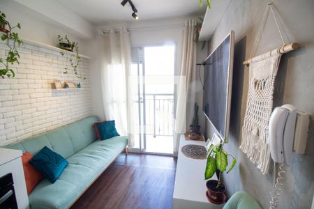 Sala de apartamento para alugar com 1 quarto, 28m² em Jardim Caravelas, São Paulo