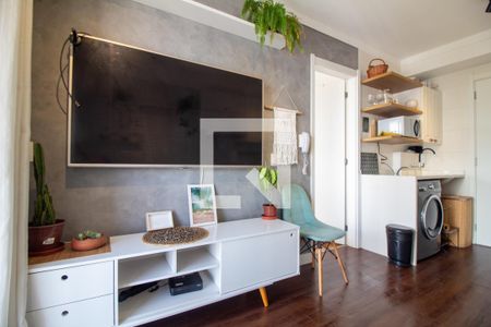 Sala de apartamento para alugar com 1 quarto, 28m² em Jardim Caravelas, São Paulo