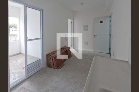 Sala/Cozinha de apartamento à venda com 2 quartos, 34m² em Vila Mangalot, São Paulo