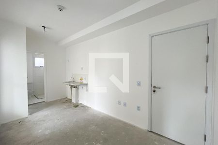 Sala/Cozinha de apartamento à venda com 2 quartos, 34m² em Vila Mangalot, São Paulo