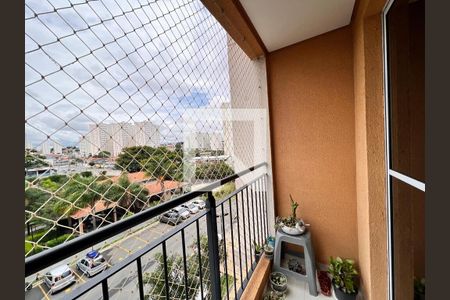 Varanda da Sala de apartamento à venda com 3 quartos, 63m² em Vila Satúrnia, Campinas