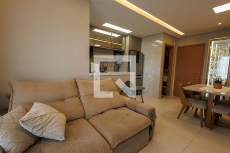 Sala de apartamento para alugar com 2 quartos, 70m² em Residencial Portal da Mantiqueira, Taubaté