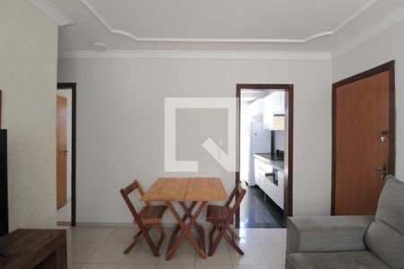 Sala de apartamento para alugar com 3 quartos, 100m² em Paquetá, Belo Horizonte