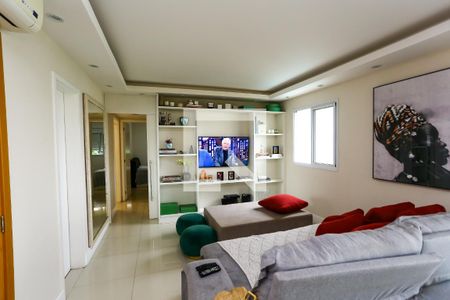 Sala  de apartamento à venda com 3 quartos, 132m² em Vila Andrade, São Paulo