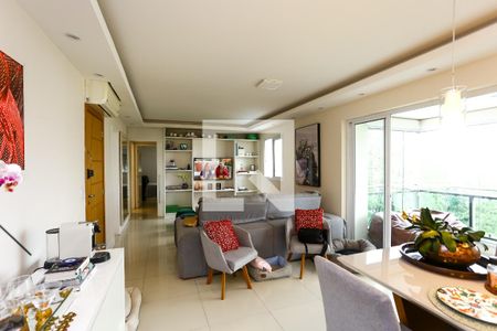 Sala  de apartamento à venda com 3 quartos, 132m² em Vila Andrade, São Paulo