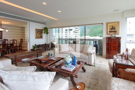 Sala de apartamento à venda com 2 quartos, 261m² em Gávea, Rio de Janeiro