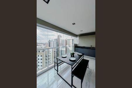 Varanda da Sala de apartamento para alugar com 1 quarto, 52m² em Vila Regente Feijó, São Paulo