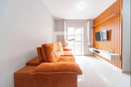 Sala de apartamento para alugar com 2 quartos, 59m² em Jardim Alvorada, Santo André