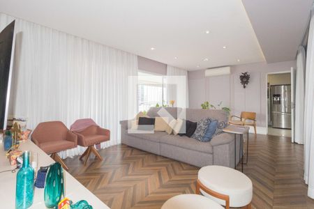 Sala de apartamento à venda com 3 quartos, 209m² em Tatuapé, São Paulo