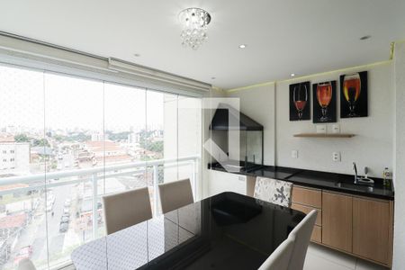 Varanda da Sala de apartamento para alugar com 2 quartos, 72m² em Santana, São Paulo