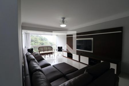 Sala de apartamento para alugar com 4 quartos, 135m² em Centro, Guarujá