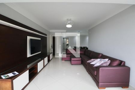 Sala de apartamento para alugar com 4 quartos, 135m² em Centro, Guarujá