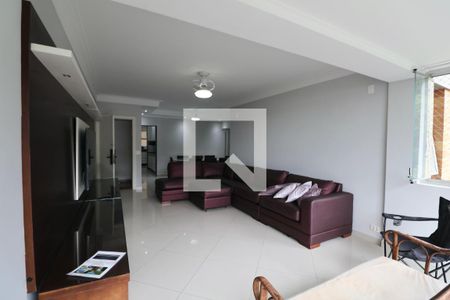 Sala de apartamento para alugar com 4 quartos, 135m² em Centro, Guarujá