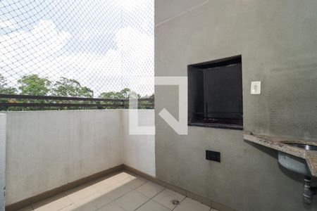 Varanda da Sala de apartamento para alugar com 1 quarto, 62m² em Paraíso do Morumbi, São Paulo