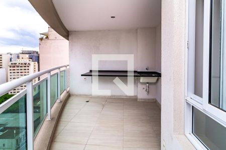 Varanda / Lavanderia de apartamento à venda com 1 quarto, 36m² em Barra Funda, São Paulo