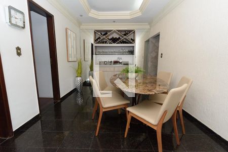 Sala de Jantar de casa à venda com 5 quartos, 360m² em Monte Castelo, Contagem