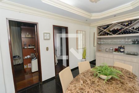 Sala de Jantar de casa à venda com 5 quartos, 360m² em Monte Castelo, Contagem