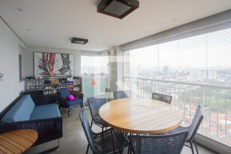 Varanda de apartamento à venda com 3 quartos, 145m² em Jardim Dom Bosco, São Paulo