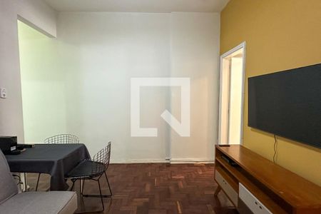 Sala de apartamento à venda com 1 quarto, 40m² em Leme, Rio de Janeiro