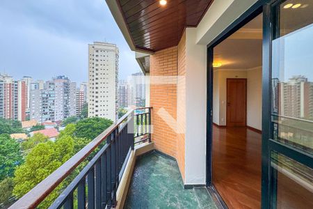 Varanda da Sala de apartamento à venda com 3 quartos, 110m² em Jardim Vila Mariana, São Paulo