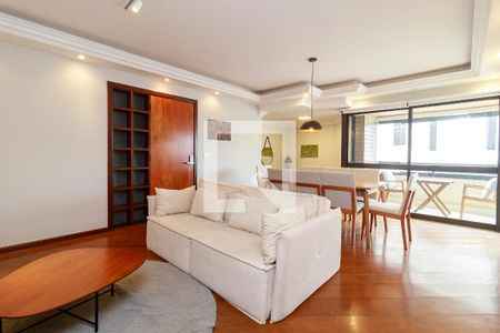 Sala de apartamento à venda com 4 quartos, 152m² em Brooklin, São Paulo