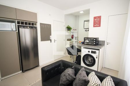 Sala de apartamento à venda com 1 quarto, 35m² em Cidade Baixa, Porto Alegre