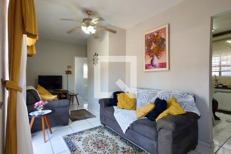 Sala de apartamento para alugar com 2 quartos, 55m² em Aviação, Praia Grande