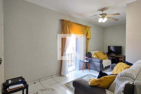 Sala de apartamento para alugar com 2 quartos, 55m² em Aviação, Praia Grande