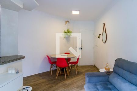 Sala de apartamento à venda com 1 quarto, 42m² em Vila Suzana, São Paulo