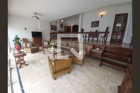 Sala de apartamento para alugar com 3 quartos, 152m² em Ilha Porchat, São Vicente