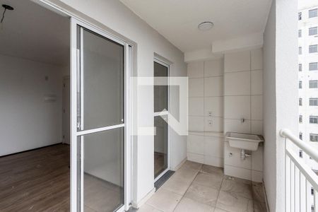 Varanda de apartamento para alugar com 2 quartos, 42m² em Várzea da Barra Funda, São Paulo