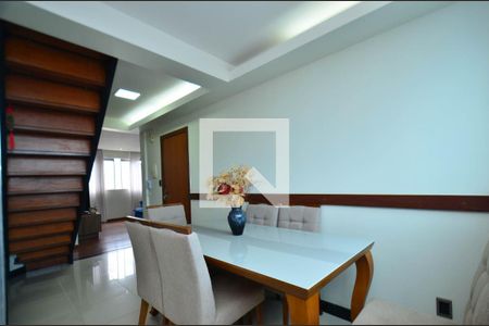 Sala de jantar de apartamento à venda com 3 quartos, 101m² em Ipiranga, Belo Horizonte