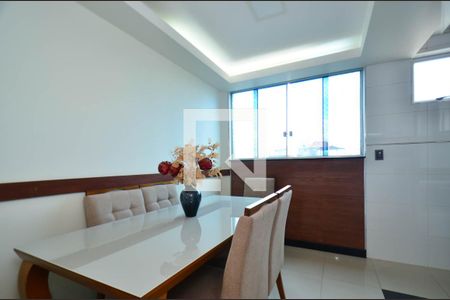 Sala de jantar de apartamento à venda com 3 quartos, 101m² em Ipiranga, Belo Horizonte