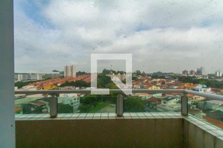 Vista da Sala de apartamento para alugar com 2 quartos, 49m² em Vila Santa Angelina, São Bernardo do Campo