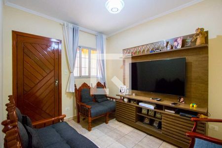 Sala de casa à venda com 2 quartos, 107m² em Jardim Paraiso, Santo André