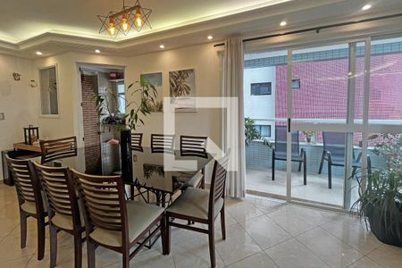 Sala de Jantar de apartamento para alugar com 3 quartos, 162m² em Pompéia, Santos