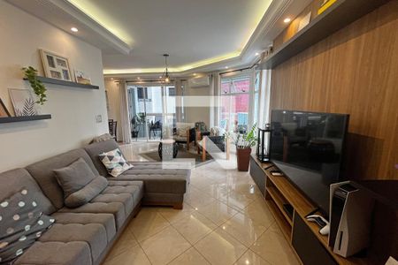 Sala de apartamento para alugar com 3 quartos, 162m² em Pompéia, Santos