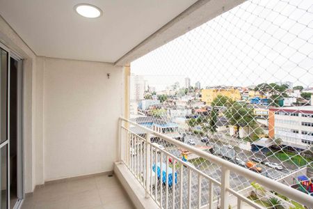 Varanda da Sala de apartamento à venda com 2 quartos, 56m² em Centro, Diadema