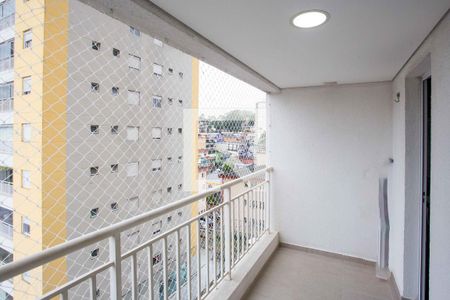 Varanda da Sala de apartamento à venda com 2 quartos, 56m² em Centro, Diadema