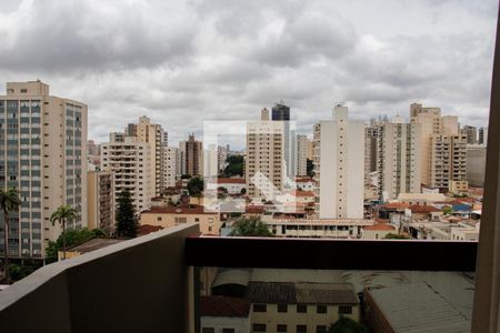 Vista da Sacada de apartamento para alugar com 1 quarto, 52m² em Centro, Ribeirão Preto