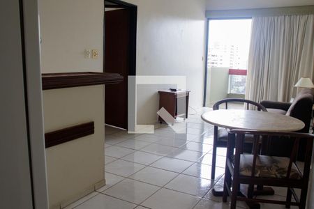 Cozinha de apartamento para alugar com 1 quarto, 52m² em Centro, Ribeirão Preto