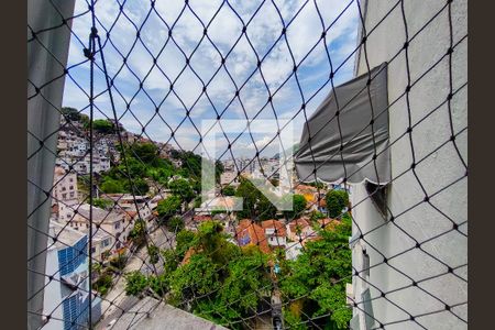 Vista da Sala de apartamento à venda com 2 quartos, 66m² em Tijuca, Rio de Janeiro