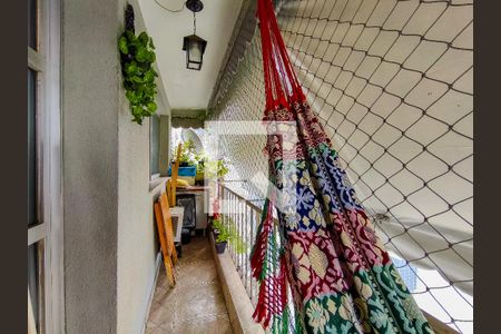 Varanda da Sala de apartamento à venda com 2 quartos, 66m² em Tijuca, Rio de Janeiro