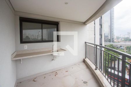 Varanda de apartamento à venda com 1 quarto, 70m² em Vila Cordeiro, São Paulo