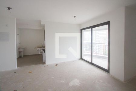 Sala de apartamento à venda com 1 quarto, 70m² em Vila Cordeiro, São Paulo