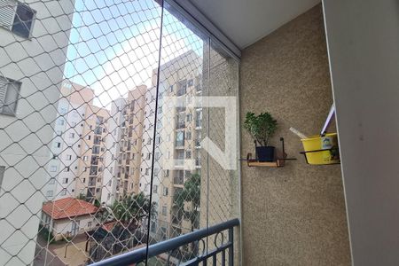 Varanda da Sala de apartamento para alugar com 2 quartos, 48m² em Jardim Vila Formosa, São Paulo