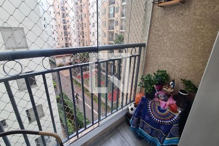 Varanda da Sala de apartamento para alugar com 2 quartos, 48m² em Jardim Vila Formosa, São Paulo