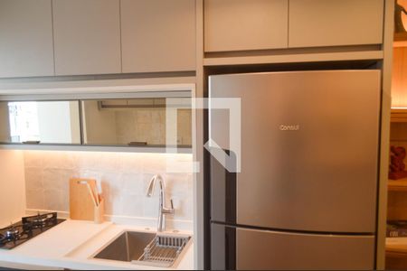 Cozinha de apartamento à venda com 2 quartos, 39m² em Parque São Jorge, São Paulo